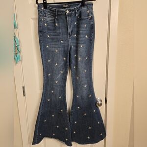 Judy Blue Super Flare Denim Jeans